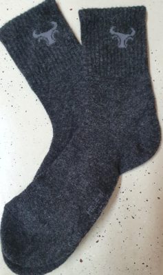 Yak Socken dünn antrazit